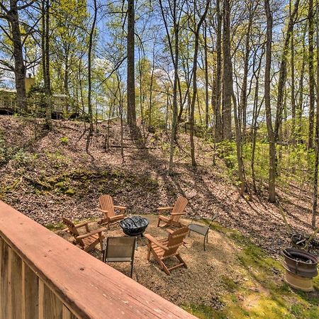 Cozy Hiawassee Cabin With Fire Pit And Mtn Views! מראה חיצוני תמונה