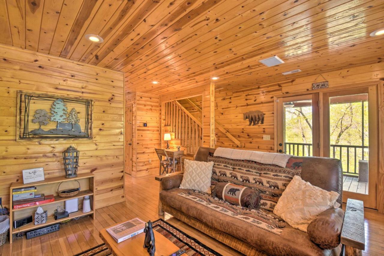 Cozy Hiawassee Cabin With Fire Pit And Mtn Views! מראה חיצוני תמונה