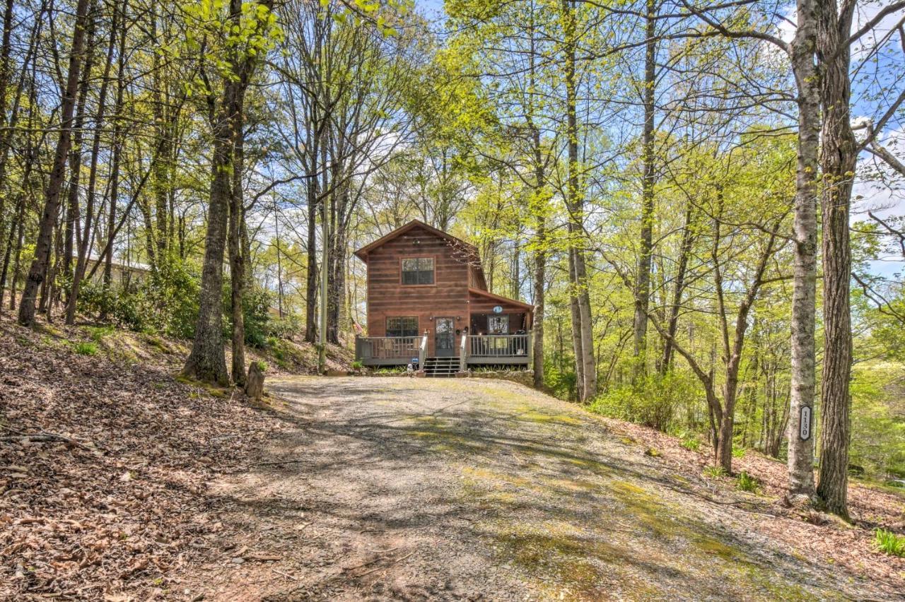 Cozy Hiawassee Cabin With Fire Pit And Mtn Views! מראה חיצוני תמונה